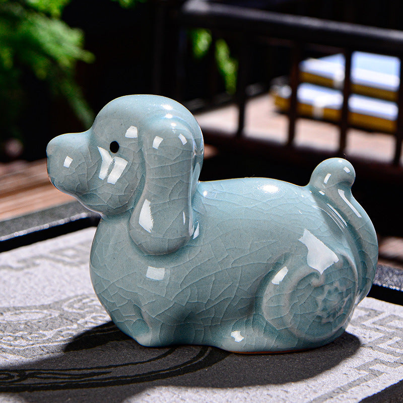 Buddha Stones十二支 富 陶器 ティーペット 置物 家 装飾 - 犬 9cm*5cm*6cm - image 24