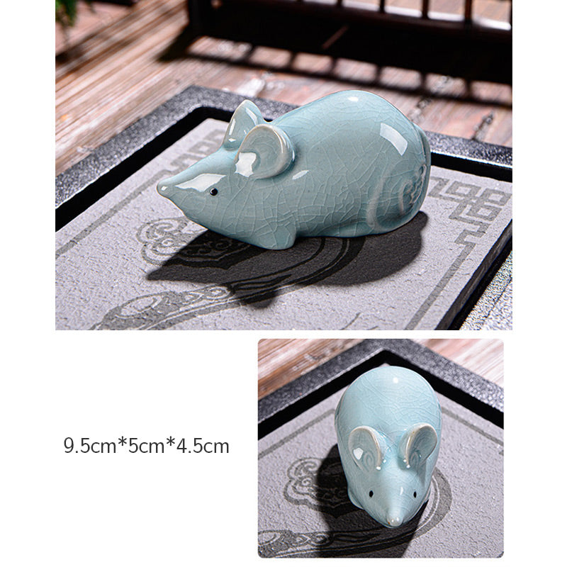 Buddha Stones十二支 富 陶器 ティーペット 置物 家 装飾 - image 5