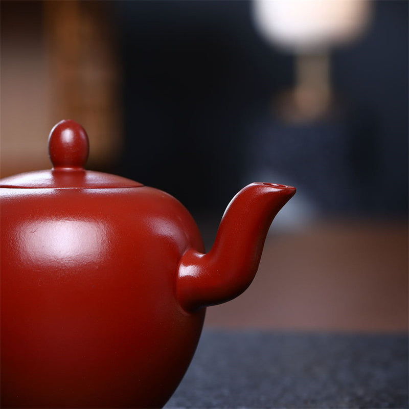 Buddha Stones宜興半手作り茶紫土カンフーティーポット200ml
