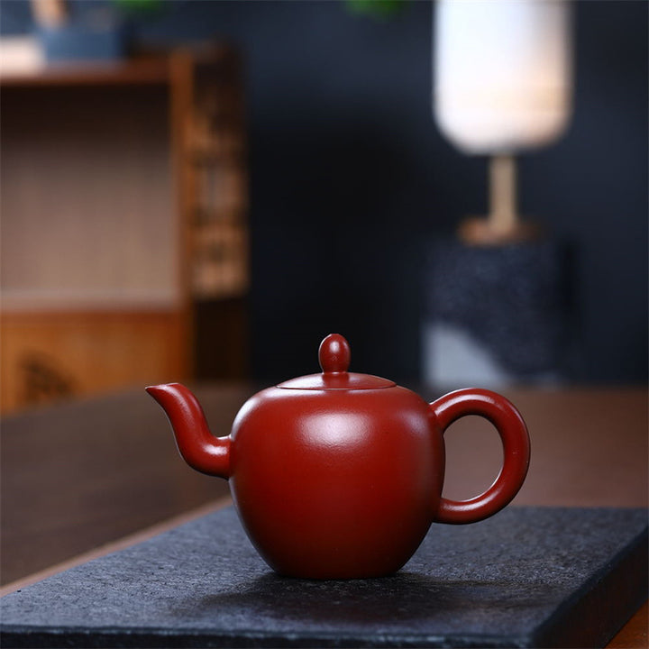 Buddha Stones宜興半手作り茶紫土カンフーティーポット200ml