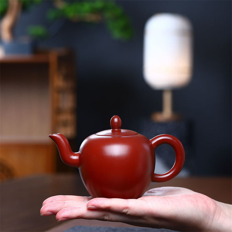 Buddha Stones宜興半手作り茶紫土カンフーティーポット200ml