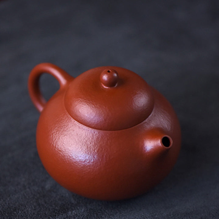 宜興市Buddha Stones手作り 文旦 ブラウン 紫土 カンフーティーポット