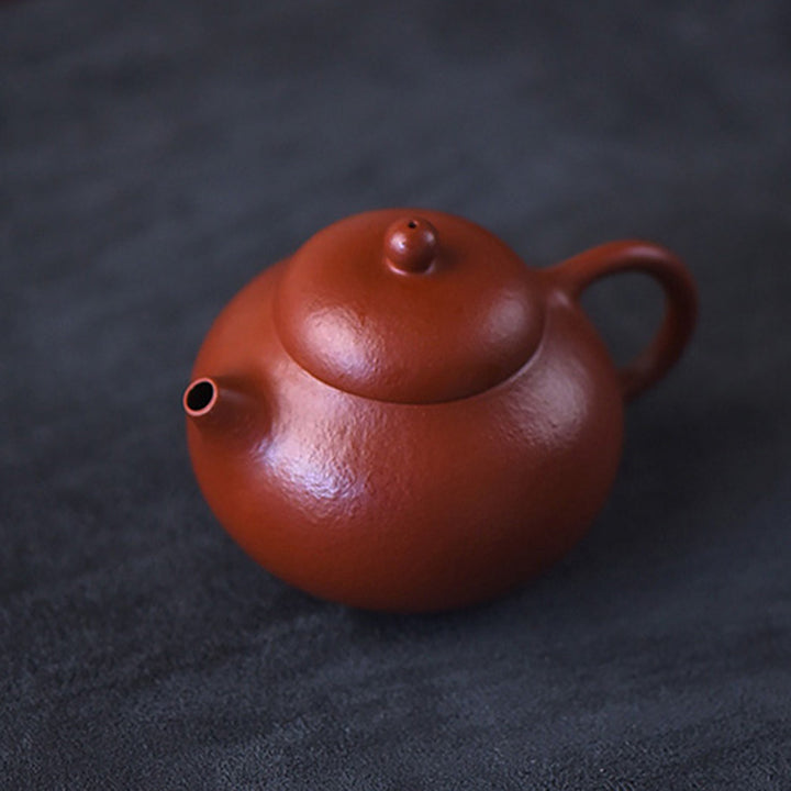 宜興市Buddha Stones手作り 文旦 ブラウン 紫土 カンフーティーポット