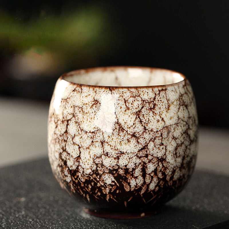 Buddha Stonesシンプル 多色 窯変 中国 Jianzhan 陶器 ティーカップ カンフー ティーカップ 110ml