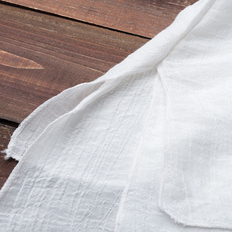 Buddha Stones 2点セット シンプルデザイン ホワイトトップパンツ 瞑想 ヨガ 禅 太極拳 ウェア レディース セット - image 14