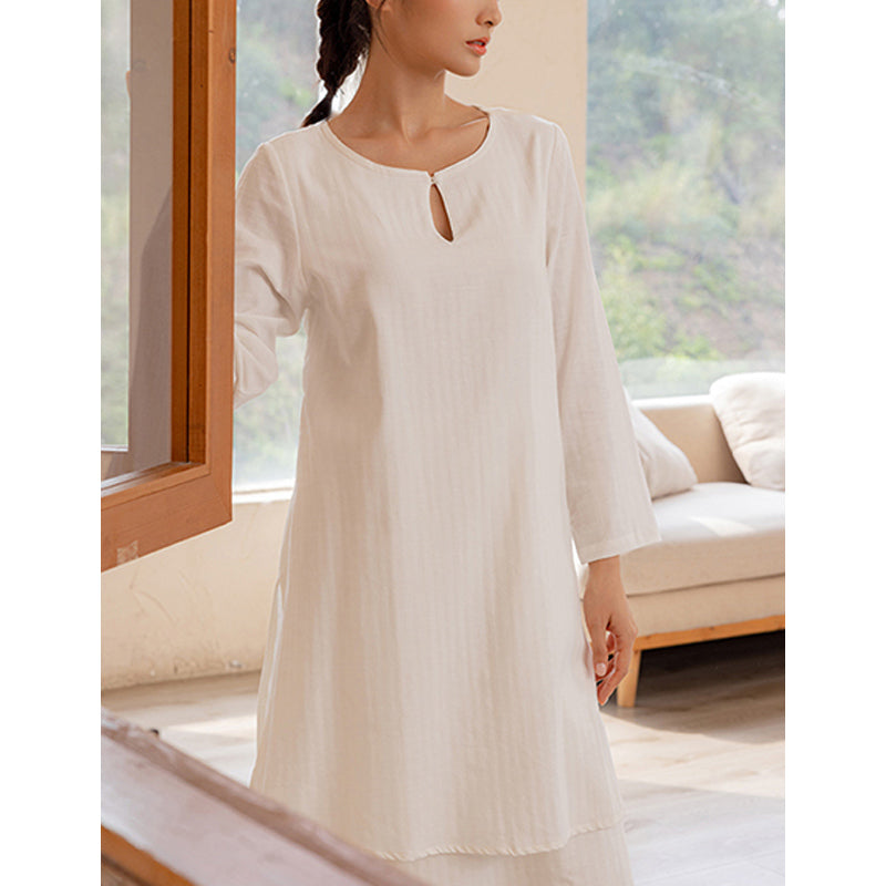 Buddha Stones2点セット シンプルデザイン 太極拳 瞑想 ヨガウェア トップス パンツ レディース セット - image 10