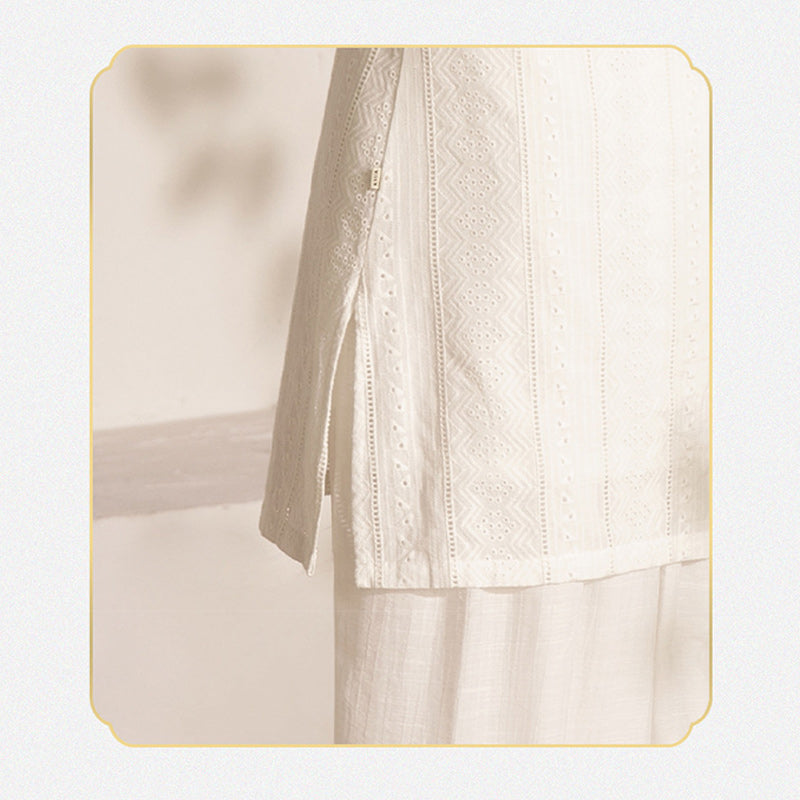 Buddha Stones 2点セット 長袖 ヨガウェア 瞑想ウェア トップパンツ レディース セット - image 6