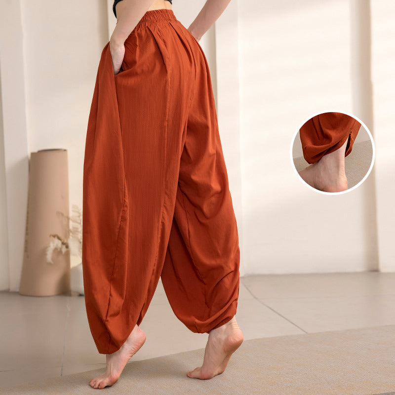 Buddha Stonesシンプルデザイン パンツ スポーツ フィットネス ヨガ レディース ヨガパンツ - image 4