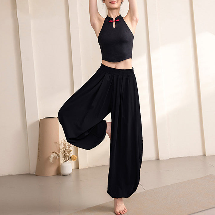 Buddha Stonesシンプルデザイン パンツ スポーツ フィットネス ヨガ レディース ヨガパンツ - image 23