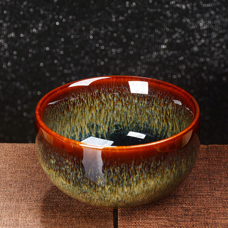 Buddha Stones蓮 龍 鳳凰 鯉 中国 建璽 陶器 ティーカップ カンフー ティーカップ 110ml