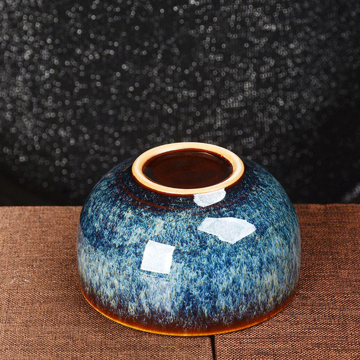 Buddha Stones蓮 龍 鳳凰 鯉 中国 建璽 陶器 ティーカップ カンフー ティーカップ 110ml