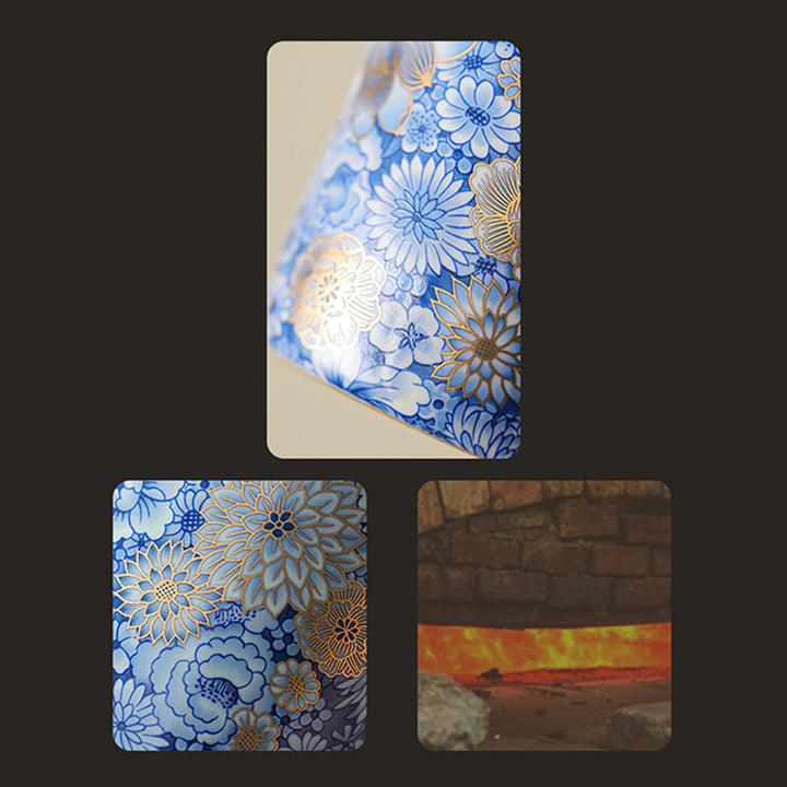 Buddha Stones蓮 菊 梅 花 ティーカップ カンフー ティーカップ ティーポット