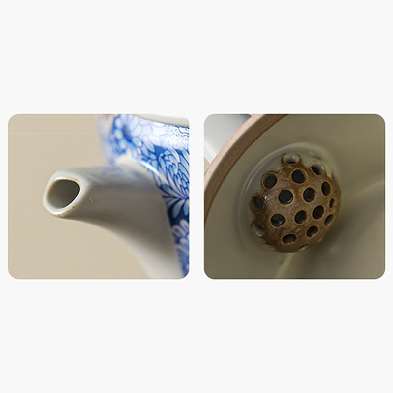 Buddha Stones蓮 菊 梅 花 ティーカップ カンフー ティーカップ ティーポット