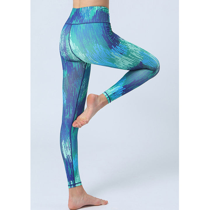 Buddha Stonesのプリントパンツ スポーツ フィットネス ヨガ ハイウエスト レギンス レディース ヨガパンツ - image 10