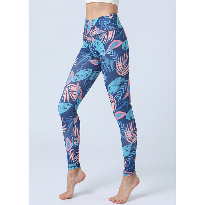 Buddha Stonesのプリントパンツ スポーツ フィットネス ヨガ ハイウエスト レギンス レディース ヨガパンツ - image 16