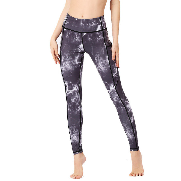 Buddha Stonesのカラフルなプリントパンツ スポーツ エクササイズ フィットネス レギンス レディース ヨガパンツ - image 11