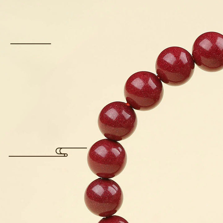 Buddha Stones925 スターリングシルバー 天然辰砂 四獣の祝福ブレスレット - image 17