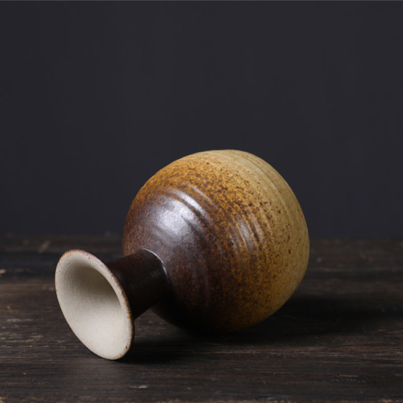 Buddha Stones小容量ゴブレットデザイン セラミックワインコーヒーマグ ティーコーヒーカップ 170ml