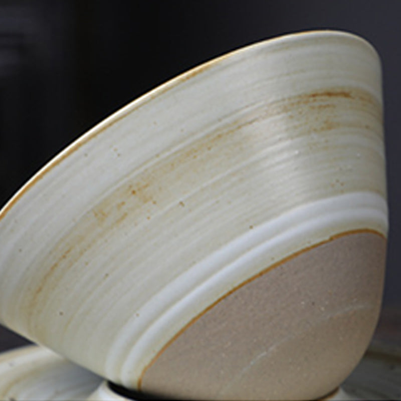 Buddha Stones Planet Design セラミックコーヒーマグ 粗削りな陶器製ティーコーヒーカップ ソーサー付き