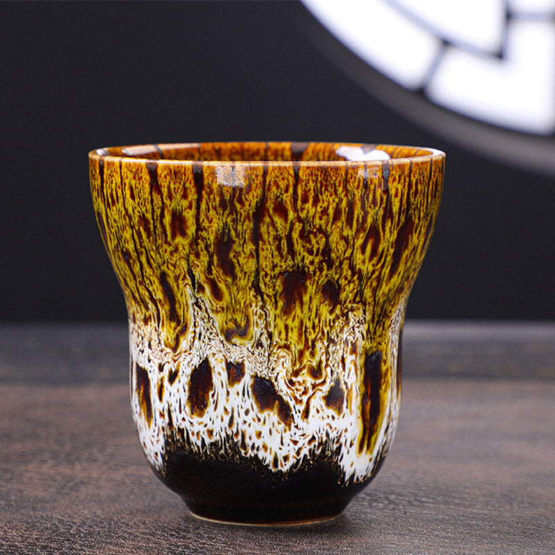 Buddha Stonesヴィンテージ窯変デザイン セラミックコーヒーマグ ティーカップ 150ml