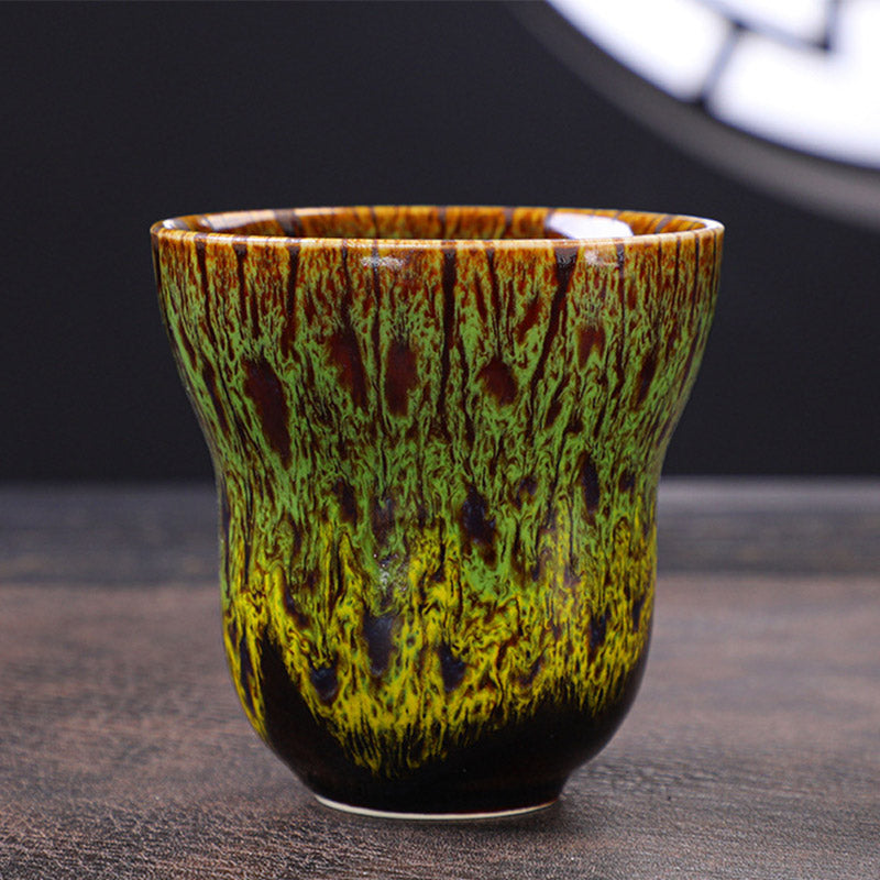 Buddha Stonesヴィンテージ窯変デザイン セラミックコーヒーマグ ティーカップ 150ml