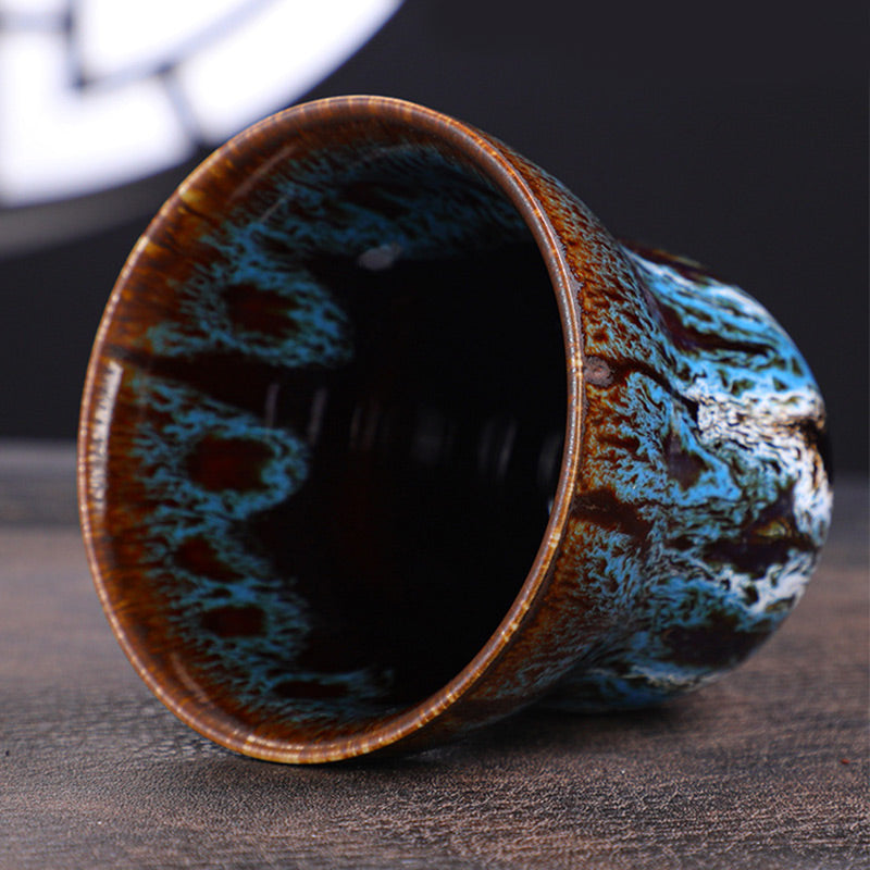 Buddha Stonesヴィンテージ窯変デザイン セラミックコーヒーマグ ティーカップ 150ml