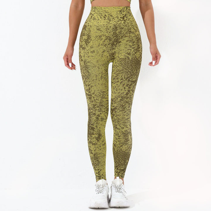 Buddha Stonesシームレス フィットネス クロップ タンクトップ ハイウエスト レギンス パンツ スポーツ ジム ヨガ ウェア
