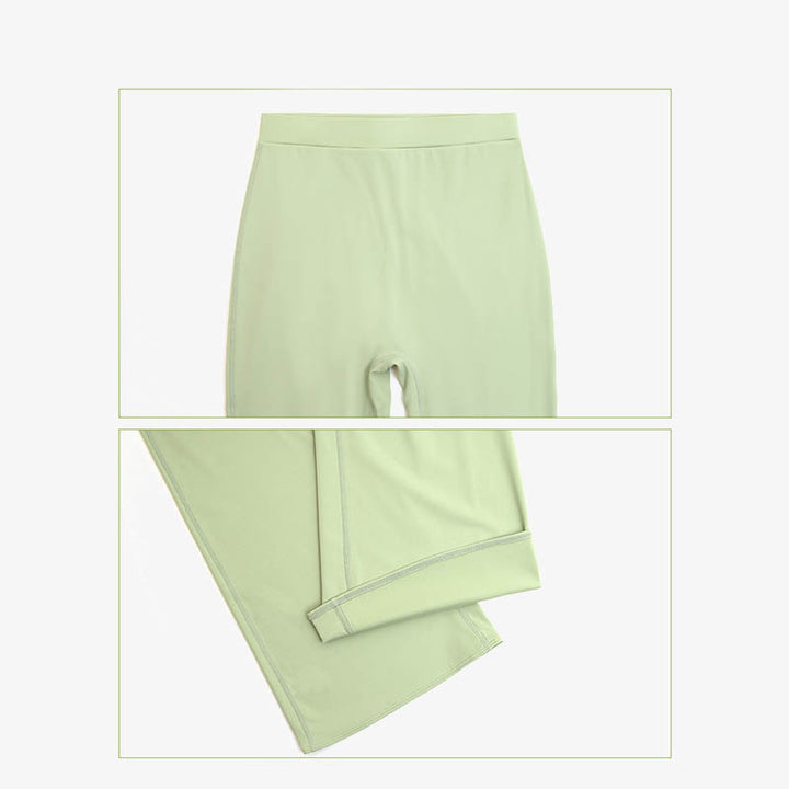 Buddha Stonesロングスリーブ バックレス ストラップ トップブラ フレアパンツ フィットネス ヨガ ウェア - image 5