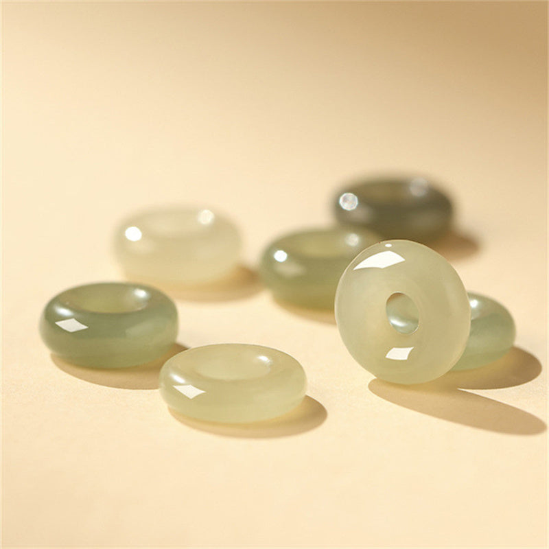 Buddha Stones925 スターリングシルバー 鯉 和田翡翠平和のお守りチャーム幸運ブレスレット