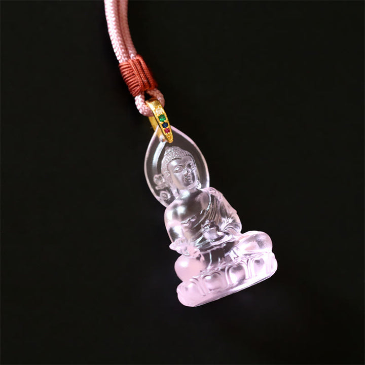 Buddha Stonesブルー 如来仏 薬師如来 瑠璃水晶 静寂のお守り ネックレス ペンダント - image 20