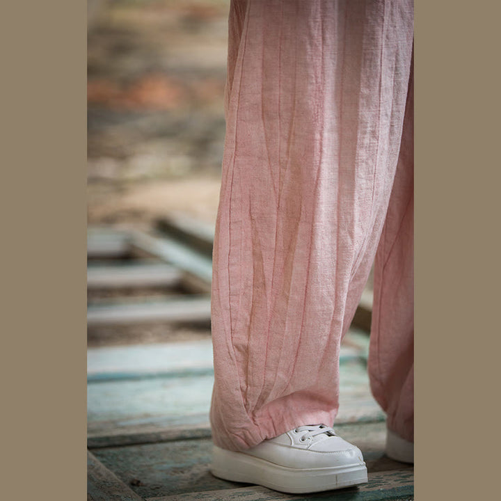 Buddha Stonesレトロ タイダイ ハーレムパンツ カジュアル レディース ヨガパンツ ポケット付き - image 42