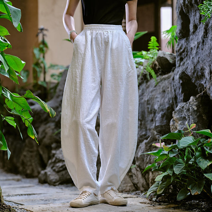 Buddha Stones無地 ゆったり ヨガ ハーレムパンツ ポケット付き - image 26