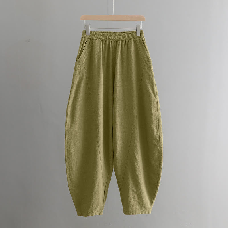 Buddha Stones無地 ゆったり ヨガ ハーレムパンツ ポケット付き - image 6