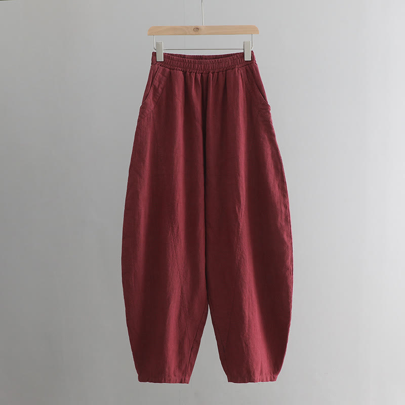 Buddha Stones無地 ゆったり ヨガ ハーレムパンツ ポケット付き - image 40