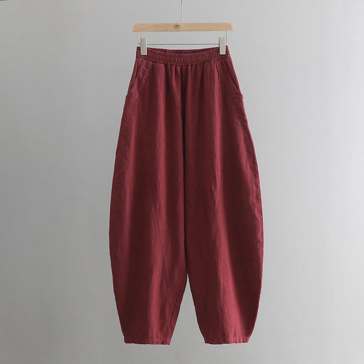Buddha Stones無地 ゆったり ヨガ ハーレムパンツ ポケット付き - image 40