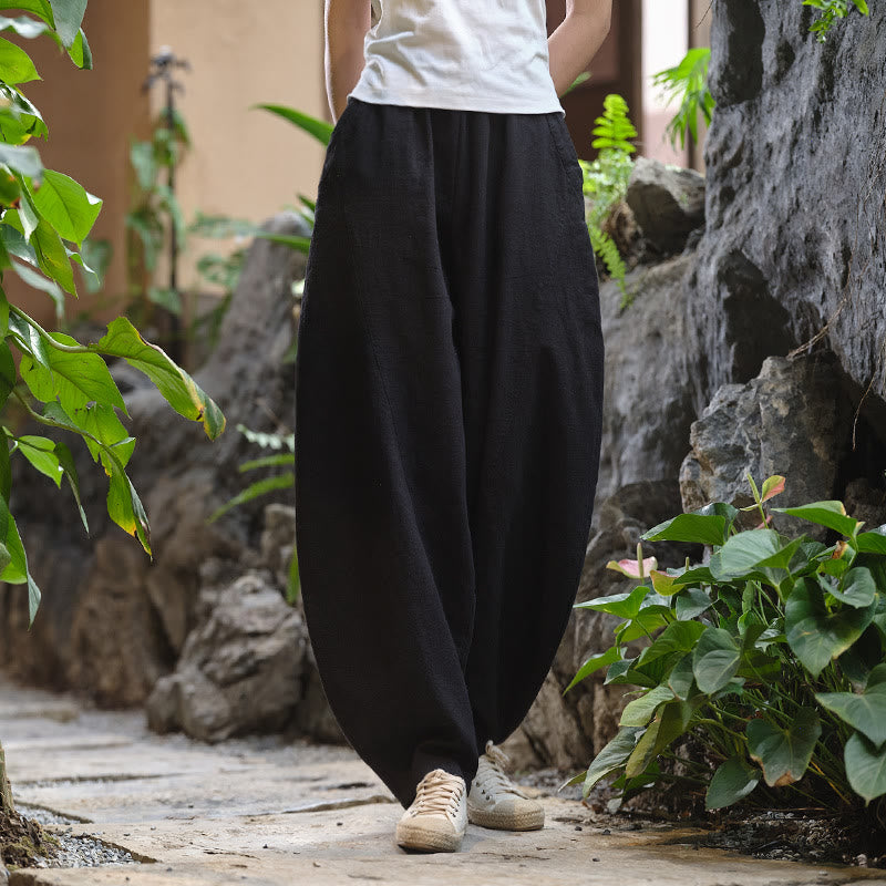 Buddha Stones無地 ゆったり ヨガ ハーレムパンツ ポケット付き - image 47