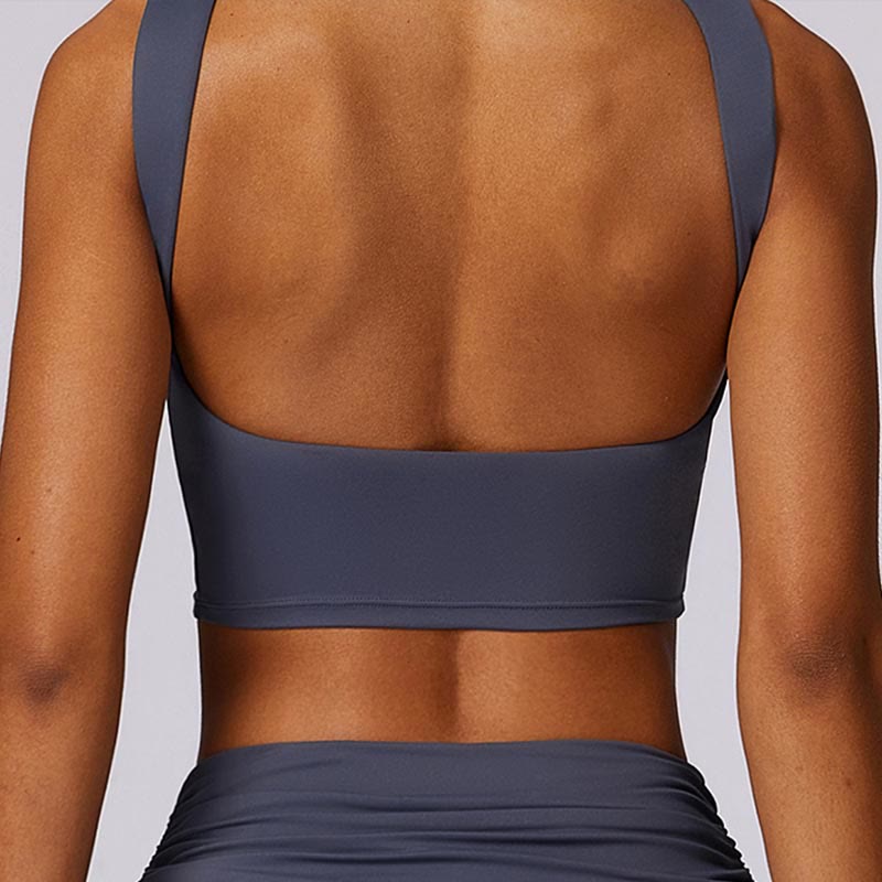 Buddha Stonesノースリーブ バックレス ストラップ タンクトップ ブラ フレアパンツ スポーツ フィットネス ヨガ - image 45