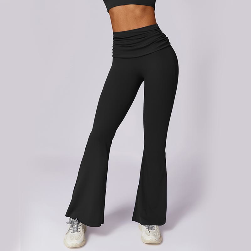 Buddha Stonesノースリーブ バックレス ストラップ タンクトップ ブラ フレアパンツ スポーツ フィットネス ヨガ - image 36