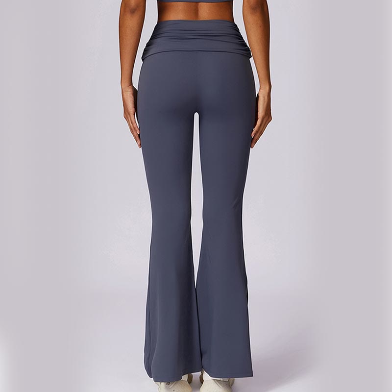 Buddha Stonesノースリーブ バックレス ストラップ タンクトップ ブラ フレアパンツ スポーツ フィットネス ヨガ - image 49