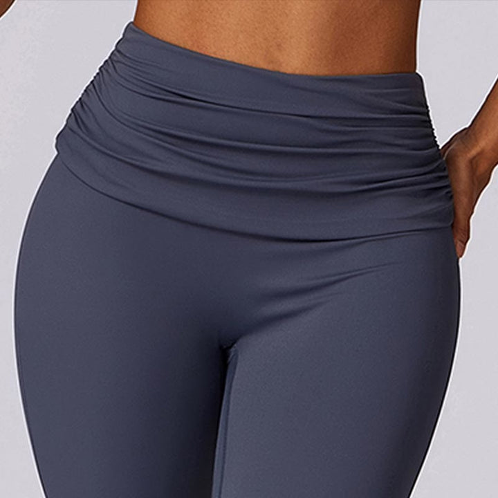 Buddha Stonesノースリーブ バックレス ストラップ タンクトップ ブラ フレアパンツ スポーツ フィットネス ヨガ - image 50