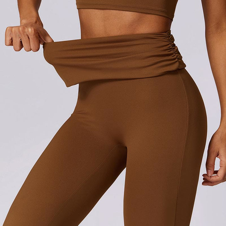 Buddha Stonesノースリーブ バックレス ストラップ タンクトップ ブラ フレアパンツ スポーツ フィットネス ヨガ - image 73