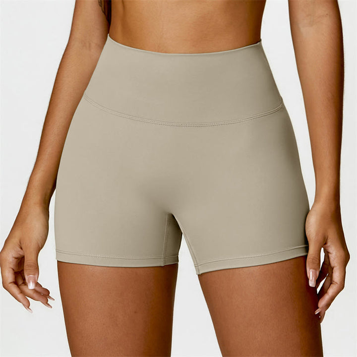 Buddha Stonesジム スポーツ ヨガ バックレス ブラ クロップ タンクトップ ショーツ - 茶色 - ショートパンツ - US6、 UK/AU10、 EU38 (XL) - image 54