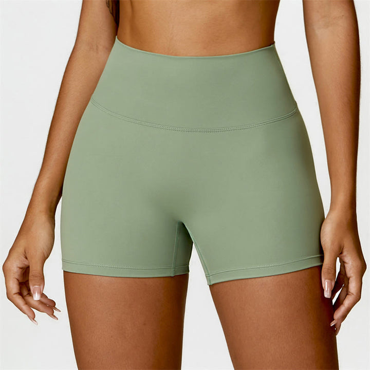 Buddha Stonesジム スポーツ ヨガ バックレス ブラ クロップ タンクトップ ショーツ - 緑 - ショートパンツ - US6、 UK/AU10、 EU38 (XL) - image 29