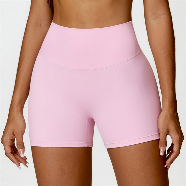 Buddha Stonesジム スポーツ ヨガ バックレス ブラ クロップ タンクトップ ショーツ - ピンク - ショートパンツ - US6、 UK/AU10、 EU38 (XL) - image 43
