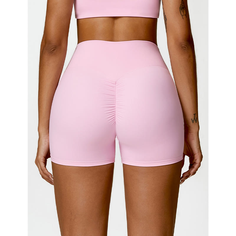 Buddha Stonesジム スポーツ ヨガ バックレス ブラ クロップ タンクトップ ショーツ - image 45