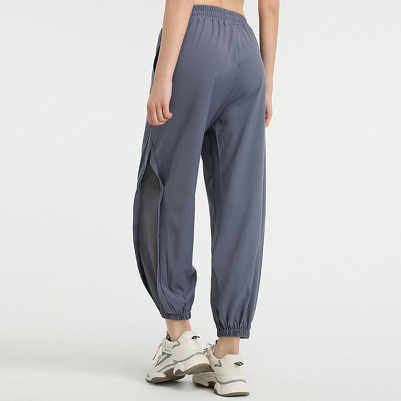 Buddha Stonesハイウエスト ルーズフィット ヨガ スポーツ トラックパンツ ポケット付き - image 3