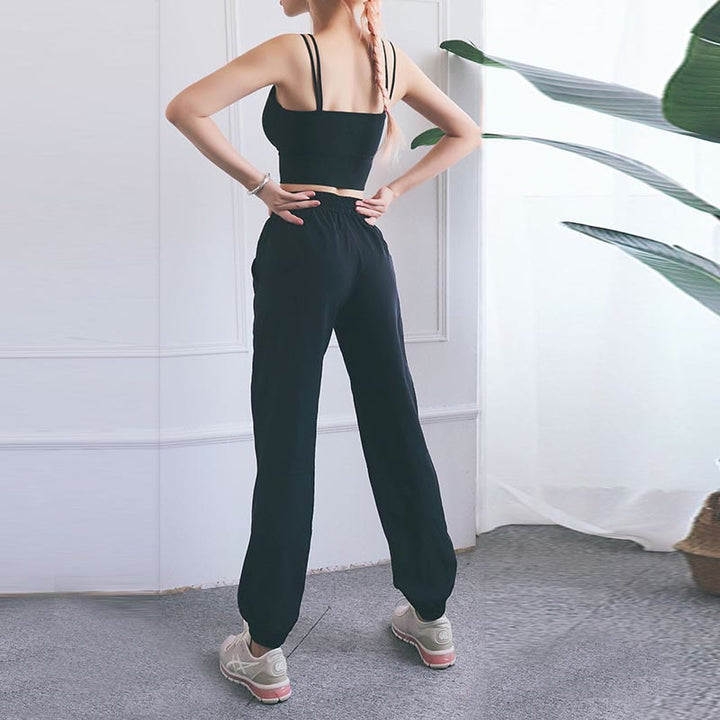 Buddha Stonesハイウエスト フィットネス ヨガ スポーツ ジョガー トラックパンツ ポケット付き スウェットパンツ - image 20