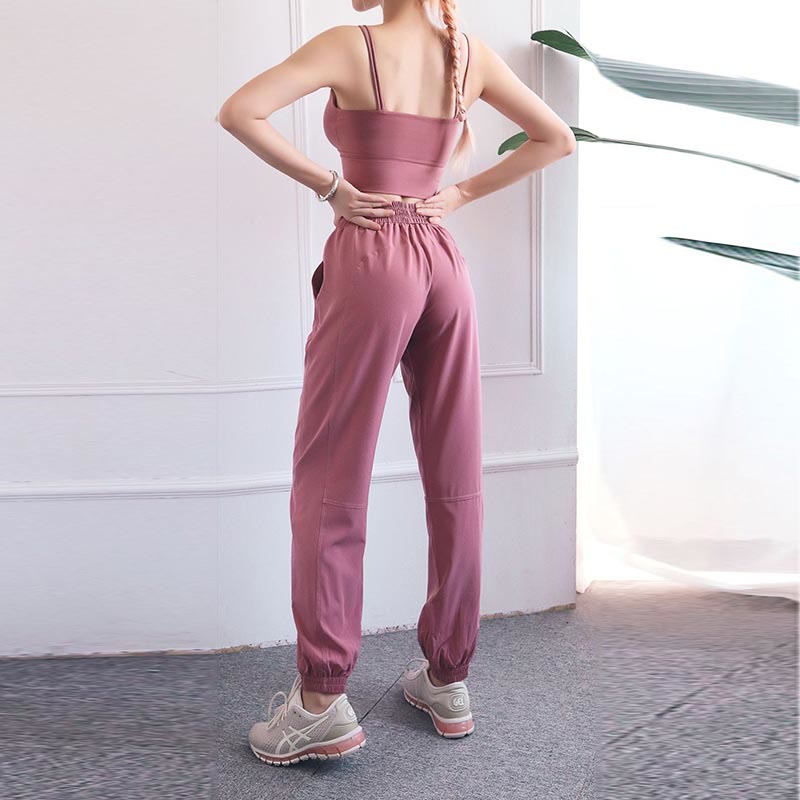 Buddha Stonesハイウエスト フィットネス ヨガ スポーツ ジョガー トラックパンツ ポケット付き スウェットパンツ - image 27