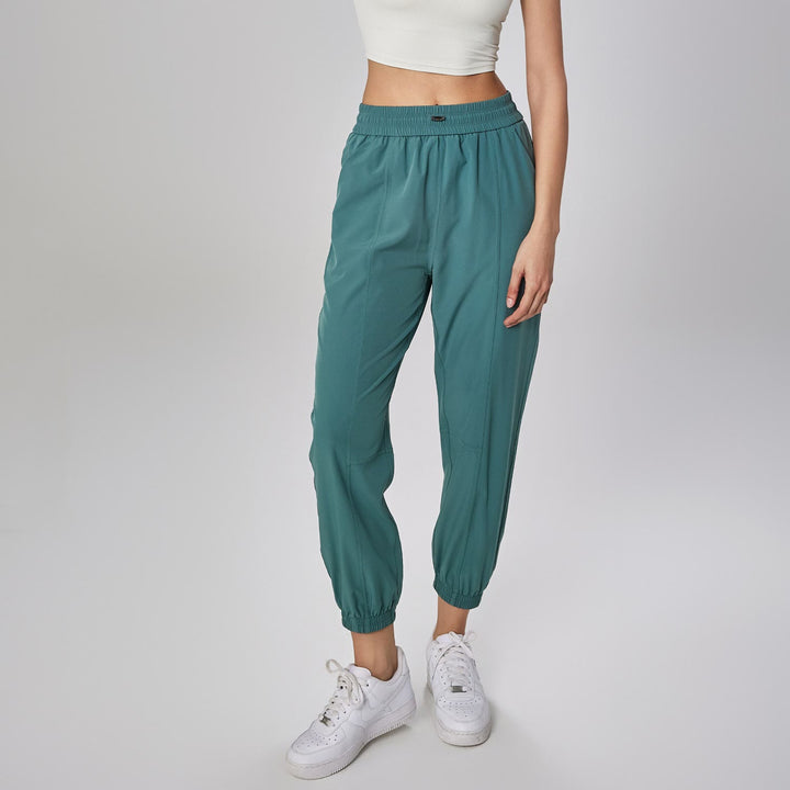 Buddha Stonesハイウエスト フィットネス ヨガ スポーツ ジョガー トラックパンツ ポケット付き スウェットパンツ - 緑 - US8-10、 UK/AU12-14、 EU40-42 (XL) - image 41
