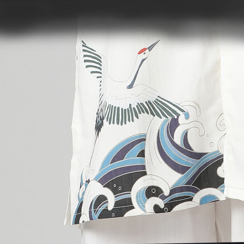 Buddha Stones白鶴 海 コットンリネン 瞑想 祈り スピリチュアル 禅 太極拳 気功 練習用 衣類 セット - image 12